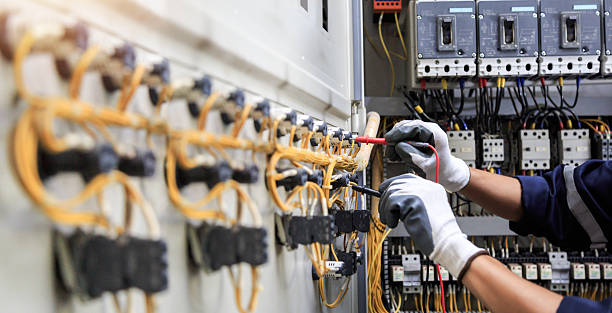 Professional Electrician technician working in St. Louis Park, MN